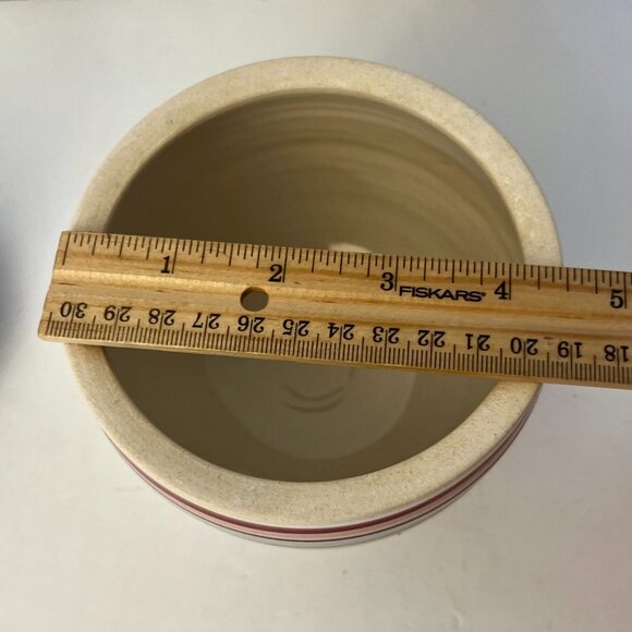 Ceramic Butter Bell Crock Dish Studio Art Pottery Signed - Picture 6 of 13